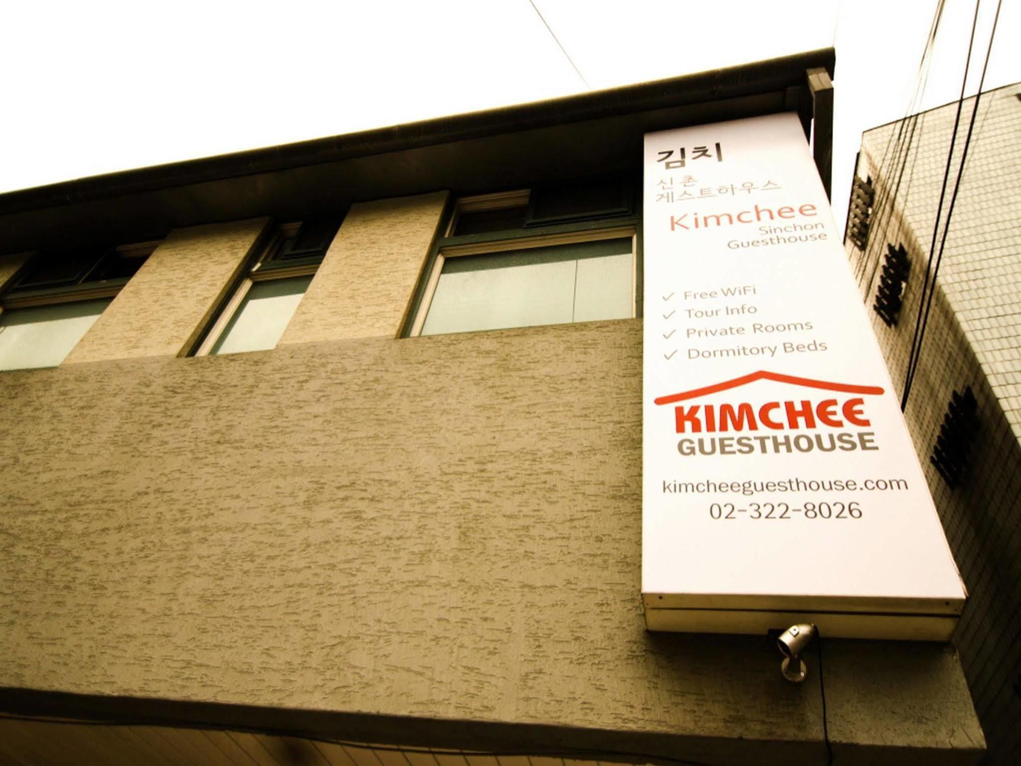 Kimchee Sinchon Guesthouse Szöul Kültér fotó